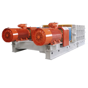 Motor-Lager-Getriebe komponenten Doppel walzen brecher für Beton-Ton-Feldspat-und Kohle zerkleinerung zum Verkauf - Product Image 1