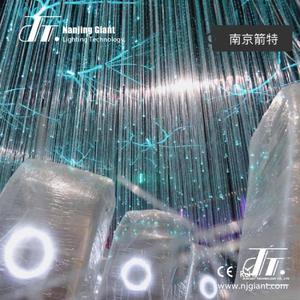 Đèn Led Treo Sợi Quang Với Họa Tiết Tùy Chỉnh Sợi Quang Nhựa Lấp Lánh Bên - Product Image 6