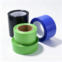 Tubo Termocontraíble de PVC/PET Impreso Personalizado, Funda Aislante para Baterías, Rollo para Paquetes de Baterías de Litio 18650 21700, RoHS REACH