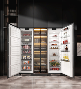 משולב 529l בצד-by-בצד-by-בצד-אחר-בצד-על-ידי מקפיא דלת צרפתית - Product Image 3