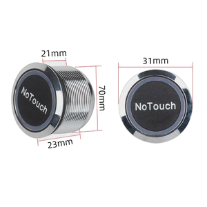 No/NC/COM Contactless <strong>Infrared</strong> Sensor <strong>Push</strong> <strong>Button</strong> Switches with <strong>Exit</strong> <strong>Button</strong> Biometric Access Control Products - Product Image 2