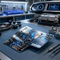 Premium HRPCBA Otomotiv Araç Kamerası Kontrol Kartı PCBA Çift Lensli Video Kaydedici OEM Akıllı Elektronik Dikiz Aynası Ana Kartı