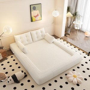 3-in-1 <strong>Convertible</strong> Oversized Sleeper <strong>Sofa</strong> <strong>Bed</strong> for Living Room Apartment Guest Room Compressed Couch Box Warehouse Gym Villa Park - Product Image 4