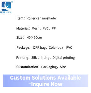 ม่านบังแดดหน้ารถแบบยืดหดได้คุณภาพสูง พร้อมวัสดุตาข่ายไนลอนป้องกันรังสียูวี - Product Image 2