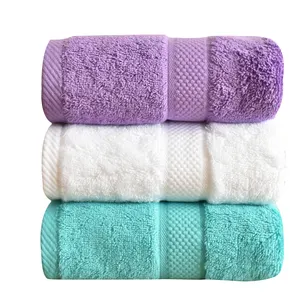 China supplier hotel towels egyptian 100% cotton luxury bath towels