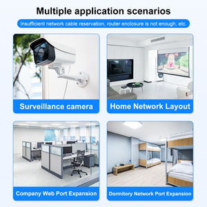 อะแดปเตอร์อีเทอร์เน็ต RJ45กิกะบิต1000Mbps ตัวแยกสัญญาณอินเทอร์เน็ตเครือข่ายแลนอลูมิเนียมอัลลอยด์<span class=keywords><strong>1</strong></span>ถึง<span class=keywords><strong>2</strong></span>ไดรเวอร์แบบปลั๊กแอนด์เพลย์ - Product Image 6