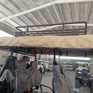 Carrito de Golf Eléctrico Todoterreno de Lujo con 4+2 Asientos, Motor de CA de 10KW, Batería de Litio de 72V 200Ah - Product Image 3