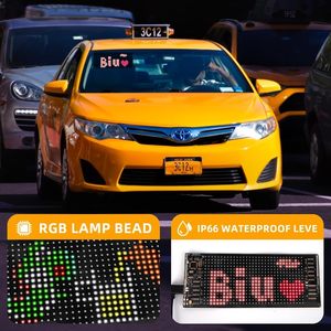 Letrero LED Flexible Programable con Texto Desplazable, Alimentado por USB, Controlado por Aplicación, para Autos, Tiendas y Bares - Product Image 6