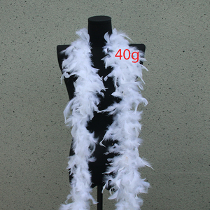 Marabou-plumas blancas grandes <span class=keywords><strong>de</strong></span> 2M para decoración <span class=keywords><strong>de</strong></span> bodas, accesorios <span class=keywords><strong>de</strong></span> <span class=keywords><strong>carnaval</strong></span> - Product Image 6