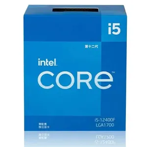 인텔 코어 i5-12400F 용 i5 12400F 2.5 GHz 6 코어 12 스레드 CPU 프로세서 10NM L3 = 18M 65W LGA 1700 프로세서