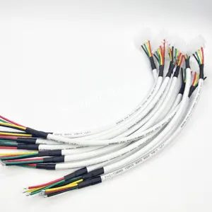 Hot Sale 63080 Wire Harness 6.3mm Connector 3 4 5 6 10 12pin Male And Female Connector Wire Harness