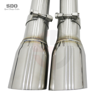 Échappement complet en acier inoxydable haute performance SDO compatible avec BMW E92 M3 4.0L 2007-2013, avec catalyseur et silencieux Valvetronic