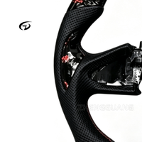 Volant de voiture sportif personnalisé de haute qualité en fibre de carbone forgée, adapté aux modèles Infiniti Q50 QX56 Ex25 Ex35 G25 G37 G35