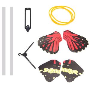 Farfalle volanti magiche colorate con fascia di gomma potenziata giocattoli per bambini oggetti di scena magici Set sorprese regalo di compleanno - Product Image 1