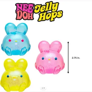 Schylling Needoh Nice Cube, Juguete Sensorial Antiestrés, Objeto para Apretar, Alivia la Ansiedad, Ayuda a la Concentración, para TDAH, Edades 14+, Silicona - Product Image 2