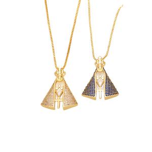 ASJEWELRY Collier en Laiton Plaqué Or Notre Dame d'Aparecida pour Femme, Colar <span class=keywords><strong>Nossa</strong></span> Senhora de Aparecida Ouro 2510 Nkeb153 - Product Image 4