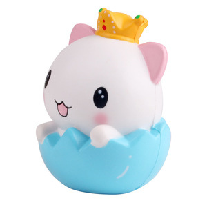 Cute Cat <b>Squishy</b> Toy TPE Soft Animal Desk Decor Gift - Product Image 4