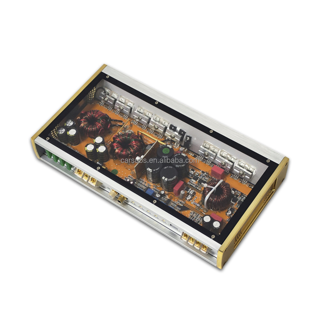 Sound Quality Car Amplifier Mono RMS 1600W Strong Bass Subwoofer Amplifier Peak 3200W Max 1ohm Class D Car Amplifier Monoblock