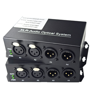 Émetteur-récepteur audio bidirectionnel XLR 2 canaux, transmission sans perte, adapté à la diffusion et à la surveillance audio sur le campus - Product Image 1