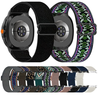 Bracelet de sport réglable en nylon tressé élastique BEEFLYPOWER, prix usine, pour Samsung Watch 8 44mm 40mm Watch 8 Classic