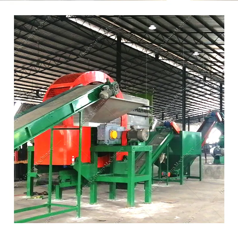 New Technology Continuous Tire recycling plant tire rubber granulator machine tire recycling machine for sale