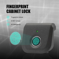 Serrure de meuble intelligente à empreinte digitale avec port de charge d'urgence pour la vente en gros de matériel