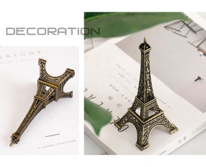 European Style Creative Indoor Home Office Crafts <strong>Tower</strong> <strong>Eiffel</strong> Decoration Metal Crafts Model Desktop Decor - Product Image 6