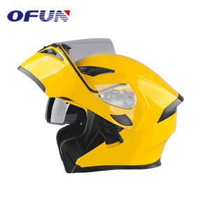 OFUN-Correa de barbilla ajustable para motocicleta, casco duradero de cara abierta con <span class=keywords><strong>doble</strong></span> Visor - Product Image 5