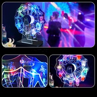 Verre à liqueur Led Acrylique Tournant Personnalisé Grande Roue Bar Discothèque Discothèque
