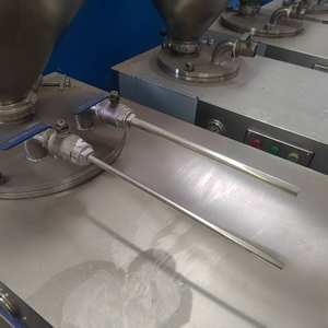 Machine de remplissage de saucisses d'agneau Merguez pneumatique automatique Pompe de machine de fabrication de viande en acier inoxydable conforme aux normes Halal à faible entretien - Product Image 6