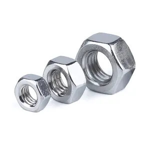 Factory supplier DIN934 stainless steel hex nut