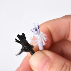 Cordons élastiques noirs en nylon et corde élastique laxiste Cordon durable de 6mm de diamètre pour bâche et <span class=keywords><strong>fixation</strong></span> de filet - Product Image 2