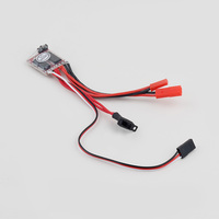 En vente Mini RC 20A/30A brossé ESC moteur vitesse avant marche arrière brosse frein 2S pour contrôleur bateau RC voiture réservoir