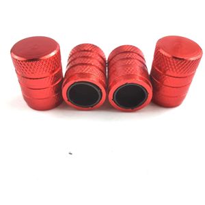 Aluminum Alloy <b>Valve</b> <b>Cap</b> For <b>Car</b> <b>Tires</b> American Style With Plastic Protection Tubeless <b>Valve</b> Cover Gold Blue Silver Black Red - Product Image 5