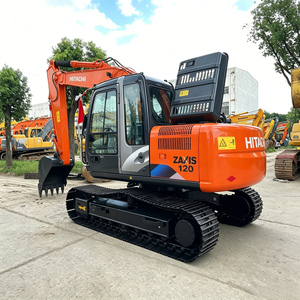 Excavatrice hydraulique sur chenilles ZX120 de 12 tonnes à rendement stable, force de creusement équilibrée, pour l'excavation de bases routières périurbaines et de terrains moyens - Product Image 1