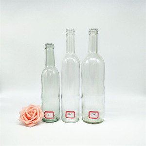 Bouteilles de vin pointues de <span class=keywords><strong>Bordeaux</strong></span> vert clair, ambre, vert foncé, <span class=keywords><strong>Bordeaux</strong></span>, 187 ml, 200 ml, 375 ml, 500 ml, 750 ml - Product Image 6