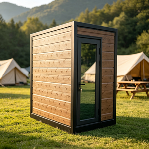 <span class=keywords><strong>Baño</strong></span> Portátil Sanitario, Inodoro Móvil con Diseño Moderno, Material de Contenedor Transpirable para Uso en Exteriores y Dormitorios - Product Image 1