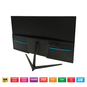 Moniteur d'ordinateur sans cadre Slim 23,8 27 <span class=keywords><strong>pouces</strong></span> IPS 1920x1080 FHD Écran LCD de bureau Design <span class=keywords><strong>mural</strong></span> pour la maison et les mini <span class=keywords><strong>PC</strong></span> - Product Image 1