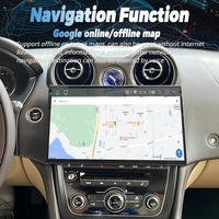 Unidad Principal con Pantalla de 13 Pulgadas para Jaguar XJ XJF X351 2010-2019, Android Auto, CarPlay, GPS, Navegación, Estéreo, Radio para Auto, Reproductor Multimedia