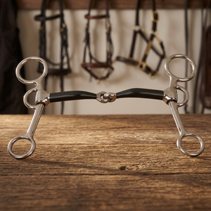 Mors de cheval occidentaux en acier inoxydable, taille 5 pouces - Product Image 2