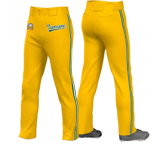 Pantalon de baseball personnalisé à sublimation dégradée avec bandes latérales, logo et nom personnalisés, respirant, pour jeunes, hommes, femmes, vêtements de sport d'équipe - Product Image 2