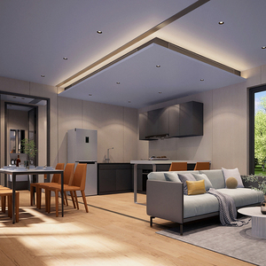 Cocina Prefabricada en Contenedor, <span class=keywords><strong>Restaurante</strong></span> en Contenedor para Cafetería Móvil, Área de Comidas, Uso en Resorts - Product Image 6