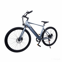 Vélo électrique de montagne urbain léger à 7 vitesses, 29 pouces, avec moteur sans balais 250W, batterie au lithium 36V 8Ah, cadre en acier allié, double frein à disque