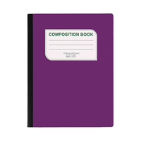Cuaderno de Composición B5 para Escribir con Papel Rayado, Suministros para el Hogar y la Escuela para Estudiantes Universitarios, 9-3/4" X 7-1/2", 100 Hojas
