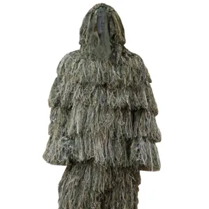 Langlebiges Wald produkt Mesh Futter 3d Camo Ghillie Anzug