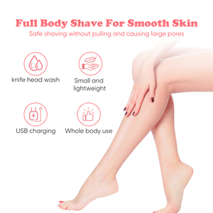 <span class=keywords><strong>Épilateur</strong></span> électrique rechargeable, rasoir pour <span class=keywords><strong>femme</strong></span>, visage, <span class=keywords><strong>nez</strong></span>, sourcils, corps, tondeuse à poils, épilation pour femmes, 5 en 1, épilation pour femmes - Product Image 2