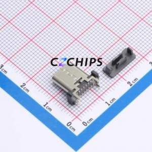 TYPE-C 16P LTH10.5 143 USB Connector SMD Connector Type-C Female Vertical Mount 16P - Product Image 2