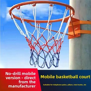 <span class=keywords><strong>Canestro</strong></span> da Basket Standard Multicolore (Arancione e Bianco) da Parete, Mobile, <span class=keywords><strong>per</strong></span> Uso Interno/Esterno, Anello da Basket <span class=keywords><strong>per</strong></span> <span class=keywords><strong>Bambini</strong></span> - Product Image 3
