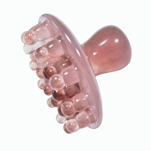 Peine de masaje de resina, herramienta de masaje del cuero cabelludo antiestática para el cuidado del cabello, relajación de la cabeza, tratamiento diario del cabello en el salón de belleza y en casa - Product Image 1
