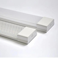 Haute Luminosité 2ft3ft 4ft 5ft 8ft LED Batten Tube Lampes Cool/Blanc Chaud 2835 SMD 36W 72w 96w LED Barre Linéaire Plat Led Tube Lumière